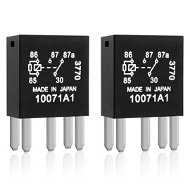 G8V-RH-1C7T-R-DC12 Power Relay, 12vdc 278002822 7866 D1780C 301-1C-C-R1-U01, 5 Pin Multi-Purpose Auto Fuel Pump Relay, Electrical System Relays Replacement for Car Accessories