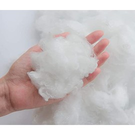 Prime Lines UK Pure Virgin Soft Hollow Fibre Premium Quality Filling - Washable Stuffing Filled Teddy Bear, Toys, Cushion Inserts, Pillows - 100% Polyester Standard Hollowfibre (500 Grams)