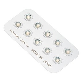 POWER JEWELRY 10 PCS Ear Urn Jewelry June Birthstone Color