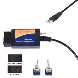 for-Scan ELM327 USB HS MS OBD2 ELMconfig OBD Scanner MS-CAN/HS-CAN with Switch