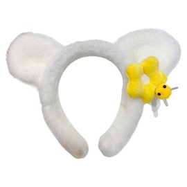 Comfortable Headbands For Women,Spa Makeup Headband | Non Slip Cute Bear Ears Hair Accessories For Face Washing Protection Daily Fashion Styling Women Girls Running Hiking Spa Makeup Party