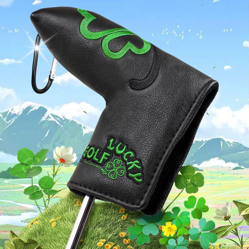 CRAFTSMAN Golf Putter Cover, Magnetic Closure, Blade Cover, Pin Type,