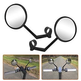 Yctze Professional Scooter Handle Large View Retroreflector Rearview Mirror Accessories, Ideal for Mobility Scooters