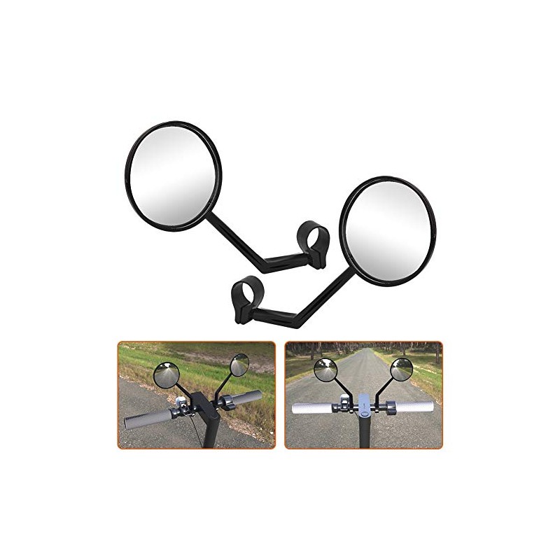 Yctze Professional Scooter Handle Large View Retroreflector Rearview Mirror Accessories,