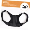 TOVINANNA 1pc Adjustable Upper Back Brace Posture for Women Breathable