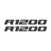 2pcs Stickers R1200 compatible with Moto Motorrad R1200GS ADVENTURE R