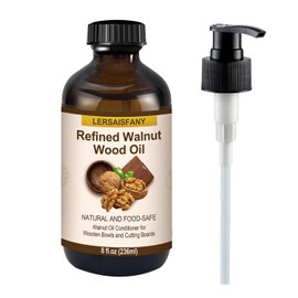 Walnut Wood Oil Bowl Conditioner, Walnut Oil for Wooden Cutting Board and Bowl,Food Safe, Long-Lasting 8oz