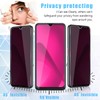 Anbzsign 2 Pack for T-Mobile Revvl 8 Pro Privacy Tempered