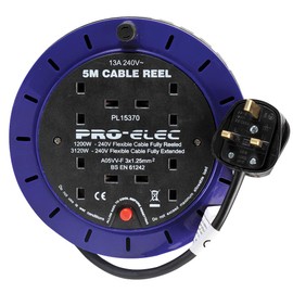 Pro Elec PEL00279 4-Slot 13A Cassette Coil 5m