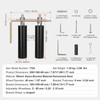 Happybuy Sliding Gate Kit, 6” Rolling Gate Hardware Kit with