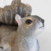 Hanging Squirrel Feed Bird Feeder Ornament Outdoor Garden Sculpture Decoration