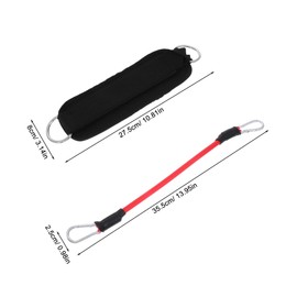 WHAMVOX Cable Machine Ankle Bands Kickback for Strength Building Adjustable Leg Support Straps