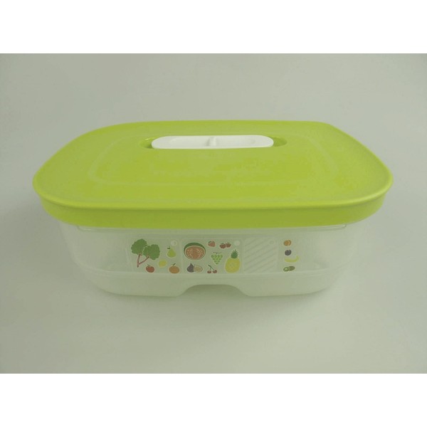 Tupperware Klimaoase Primaklima Fridgesmart Plus - Food Storage Container - Fridge-Safe - 800 Ml - Green