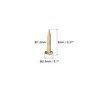 sourcing map Small Tiny Brass Nails 1.2x8mm for DIY Decorative