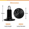 Simple Deluxe 100W 1-Pack Ceramic Heat Emitter Reptile Heat Lamp