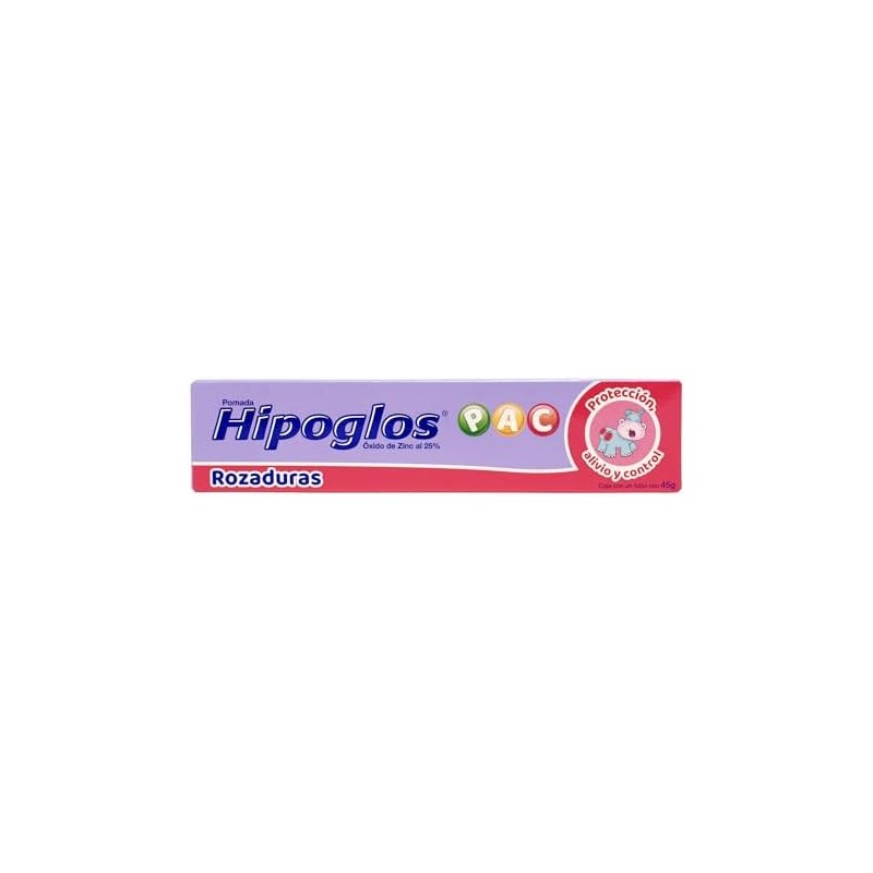 Hipoglos Pomada Protectora PAC 4 Pack Tubos (45gr) para Bebé,