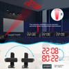 Digital Projection Alarm Clock LED Display USB Powered Auto Sensitivity