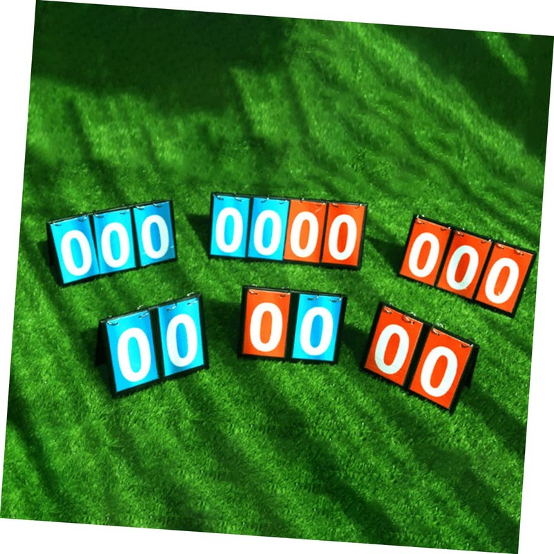 KOMBIUDA Scoreboard Reusable Scoreboard Portable Score Keeper for Basketball Game