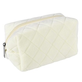 Girls Pencil Case, Pencil Case for Girls Secondary School, Big Capacity Pencil Bag Portable Office Stationery for Middle High School College Students Girls Gifts (Beige)