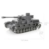 Metal Earth Fascinations Metal Construction Kits - Tank Tank IV