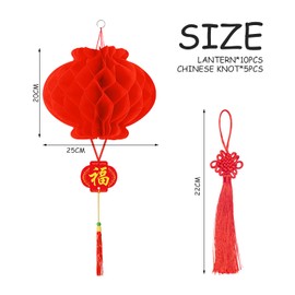 20 lanterne cinesi, lanterne di carta, decorazioni natalizie, decorazioni primaverili, lanterne di carta per esterni, accessori per Capodanno