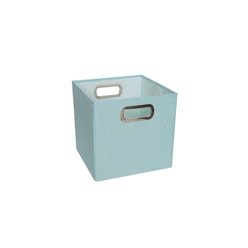 JJ Cole Heather - Caja de almacenamiento, 27.9 cm, azul