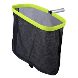 EcoNour Large Pool Skimmer Net, Heavy Duty Aluminum Frame Pool Scoop Net for Cleaning Pools and Ponds with Double Layer Pool Strainer for in and Above Grounds, Skimmer net for Pool Cleaning