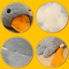 OPHRBU Goose Plush Toy Pillow, Soft and Fluffy swan Stuffed