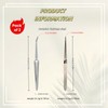 Reverse Craft Tweezers for Crafting Nail Salons Eyelash Extensions Jewelry