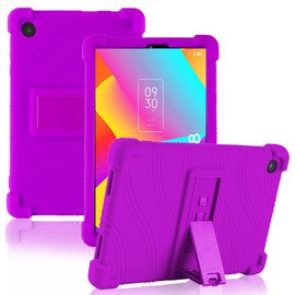 ATOOZ for TCL Tab 8 LE Case Kids 8.0 Inch (9137W/9132X),Soft Silicone TCL Tab 8 Wifi/8V/8 Plus Case with Adjustable Stand