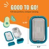 DASH The Fit Cook x Stainless Steel Lunch Box