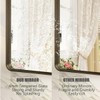 CHARMOR 22x30 Bronze Bathroom Wall Mirror, Brushed Metal Framed Vanity