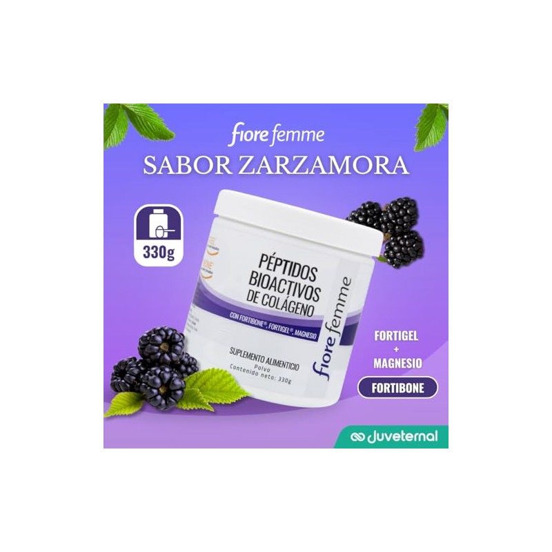 Fiore Femme | Péptidos bioactivos de Colágeno | 330 g