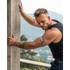 Lunar Straps Bicep Band Compatible with Whoop 4.0 Band Breathable