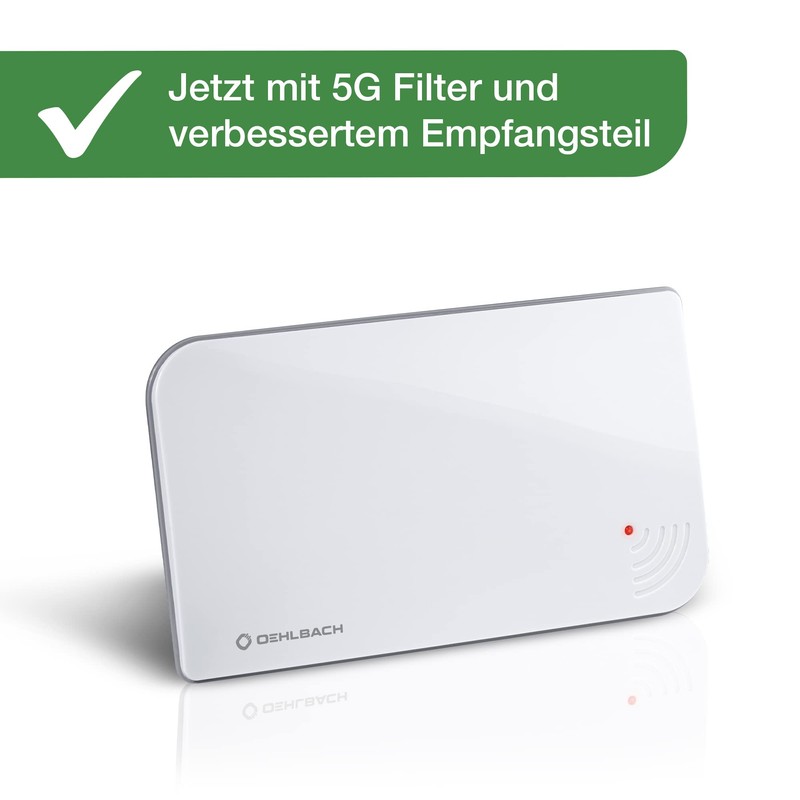 Oehlbach Scope Vision 5G DVB-T2 HD Antenna - Digital Indoor