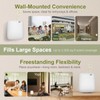 MQLMF Waterless Diffuser,Wireless Essential Oil Battery Operated,2000 Sq Ft,Safety Lock,Quiet,Bluetooth