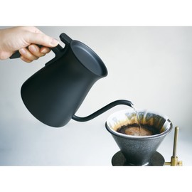 KINTO 26805 Pour Over Kettle, 30.4 fl oz (900 ml), Black Gift