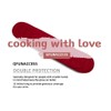 QFUNACCESS 7.5 x 32 Inches Heat Resistance Double Oven Mitt