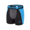 Umbro Men's Boxer Shorts Long Tec Pack of 6, black