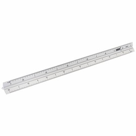 Draper 17686 Aluminium Triangle Scale Ruler