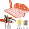 Taeoox Chainsaw Holder, Chainsaw Wall Mount for 12-20in Chainsaw Heavy