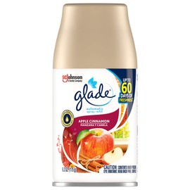 Glade Automatic Spray Refill Apple Cinnamon, Fits in Holder For Up to 60 Days of Freshness, 6.2 oz