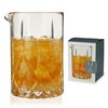 Viski Crystal Cocktail Mixing Glass - Cocktail Pitcher Mixing Glass