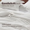 Bedsure 100% Washed Cotton Duvet Cover Queen Size - Natural