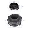 M METERXITY 1 Set PVC Bulkhead Fitting - Screw Thread