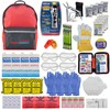 Ready America 72 Hour Deluxe Emergency Kit, 4-Person 3-Day Backpack,