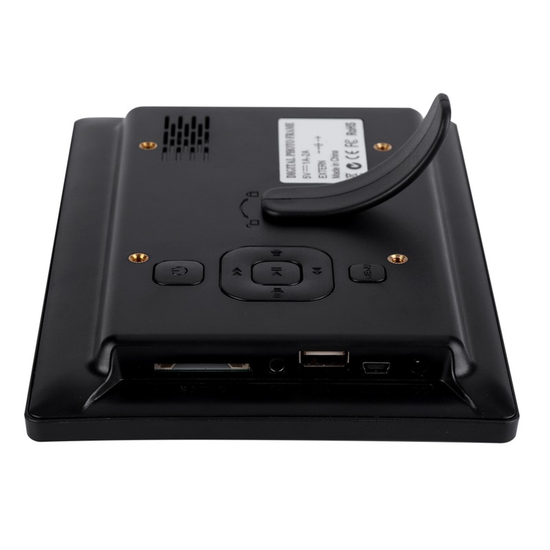 7Inch 1024*600HD Digital Photo Picture Frame Alarm Clock Player Album