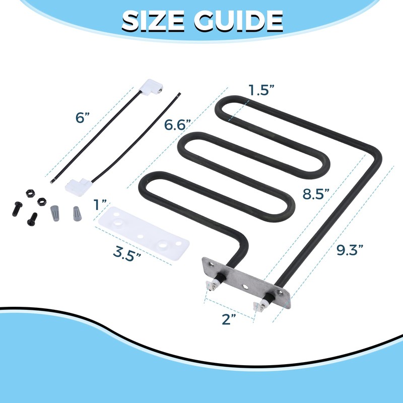 MOOTVGOO 800 Watts Smoker Heating Element Kit Replacement for Masterbuilt