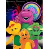 Home Decor Barney The Purple Dinosaur Kids Show Wall Decor