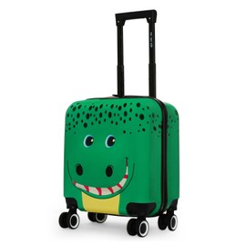 Crocodile Children Hardshell Travel Luggage Secure zipper / Dual-wheel spinners